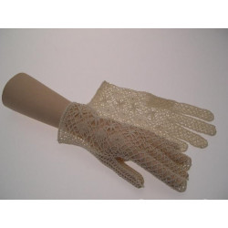 gant femme cérémonie blanc