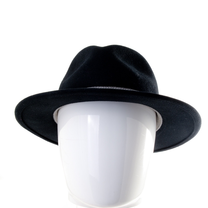 chapeau feutre noir-chapeau stetson noir hommes