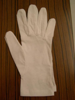 gant mixte entier blanc