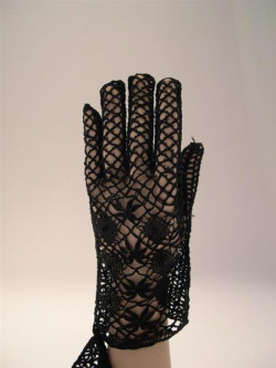 gant femme cérémonie noir