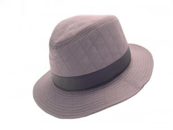 chapeau mixte gris