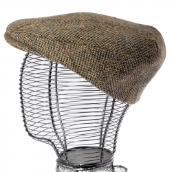 Casquette plate homme Tweed...