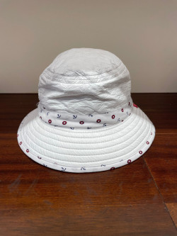 chapeau enfant 3-6 ans blanc