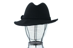 chapeaux dames noir