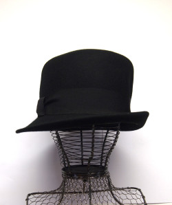 chapeau dame noir
