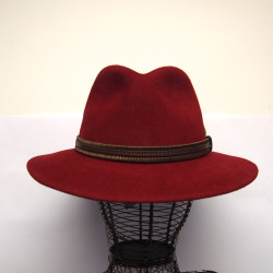 chapeau mixte rouge