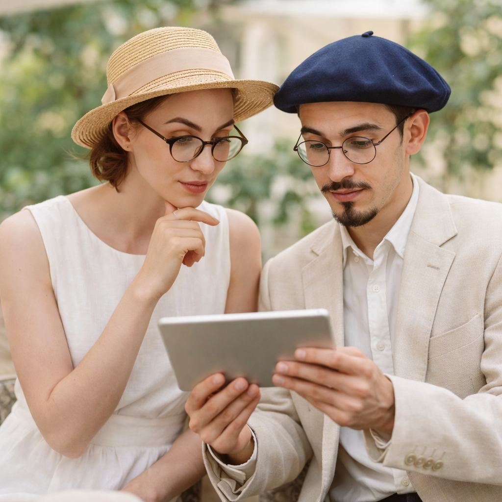 Parce qu’un chapeau ou une paire de gant ne se choisit pas derrière un écran