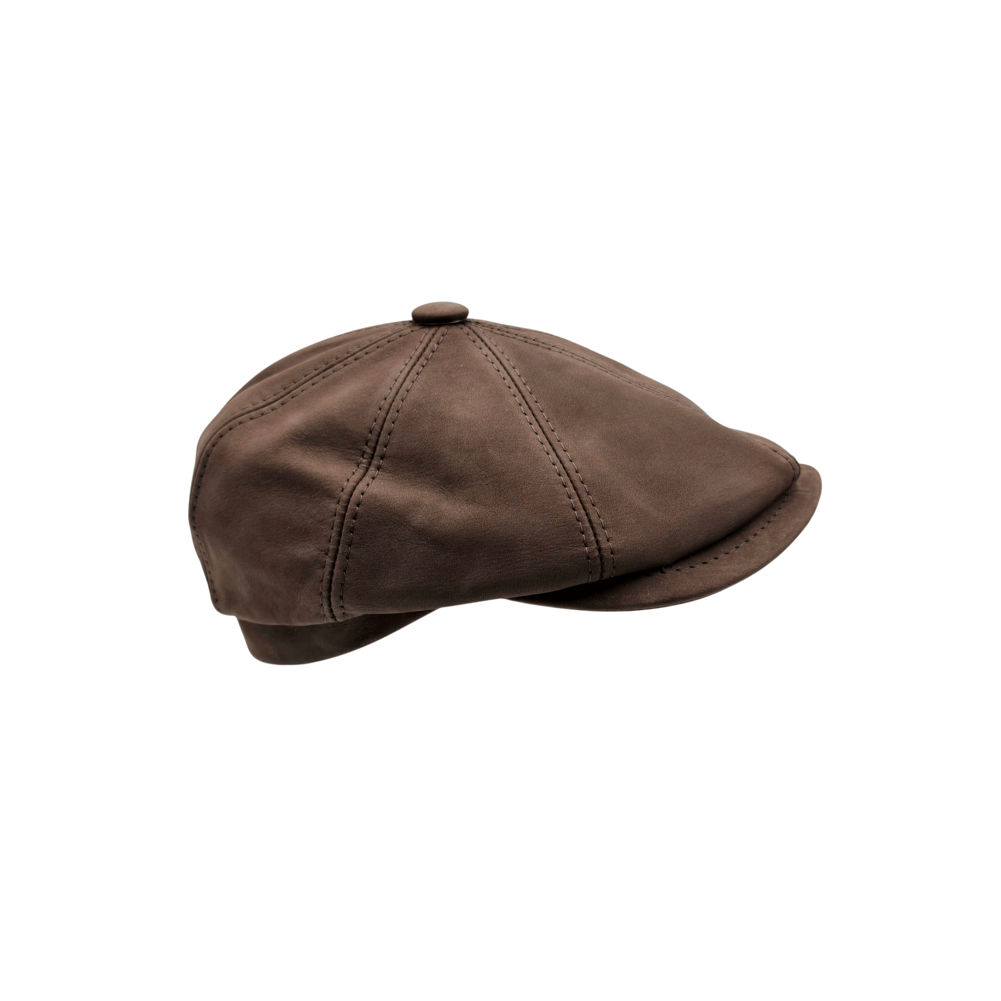 Gavroche en cuir marron