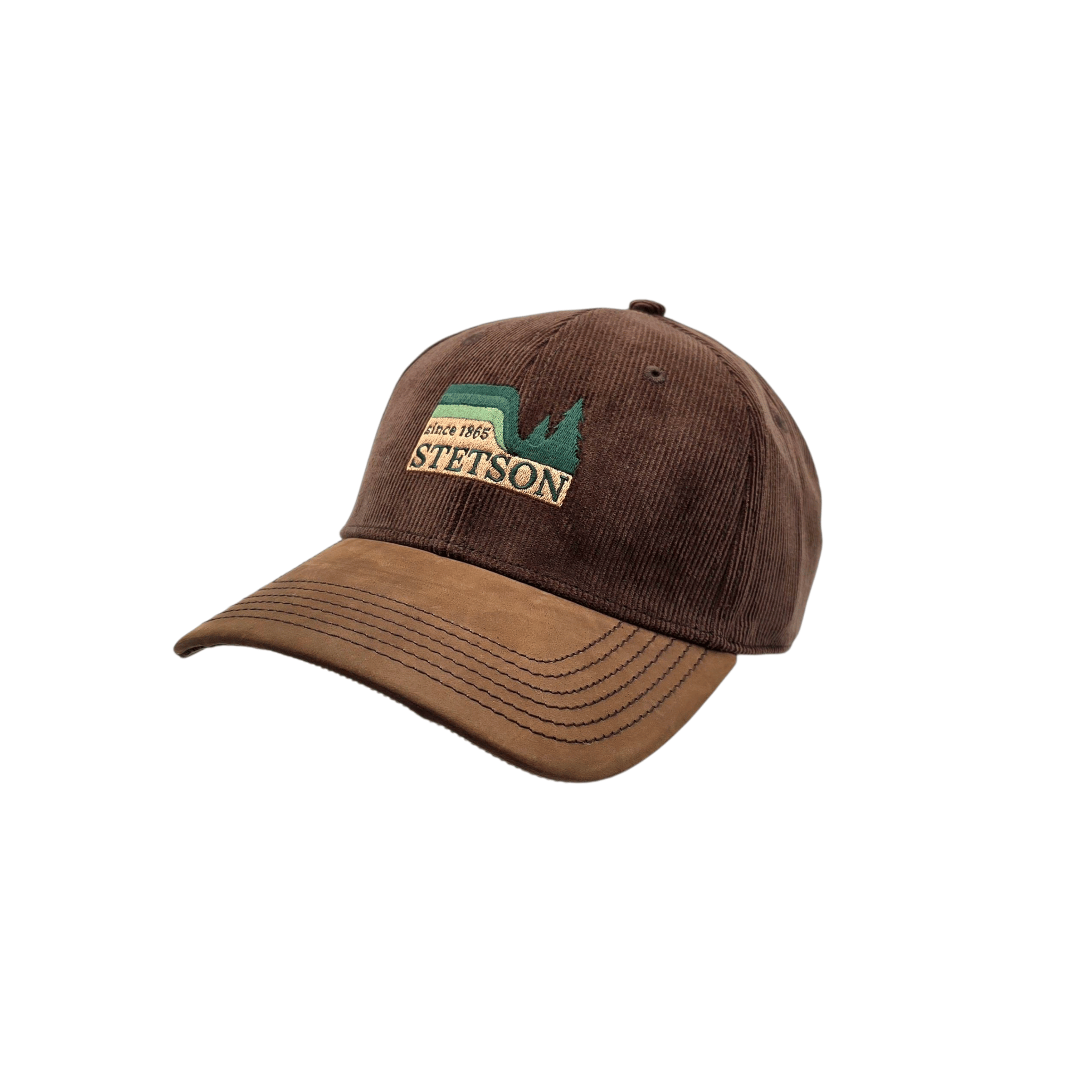 Casquette baseball marron Stetson