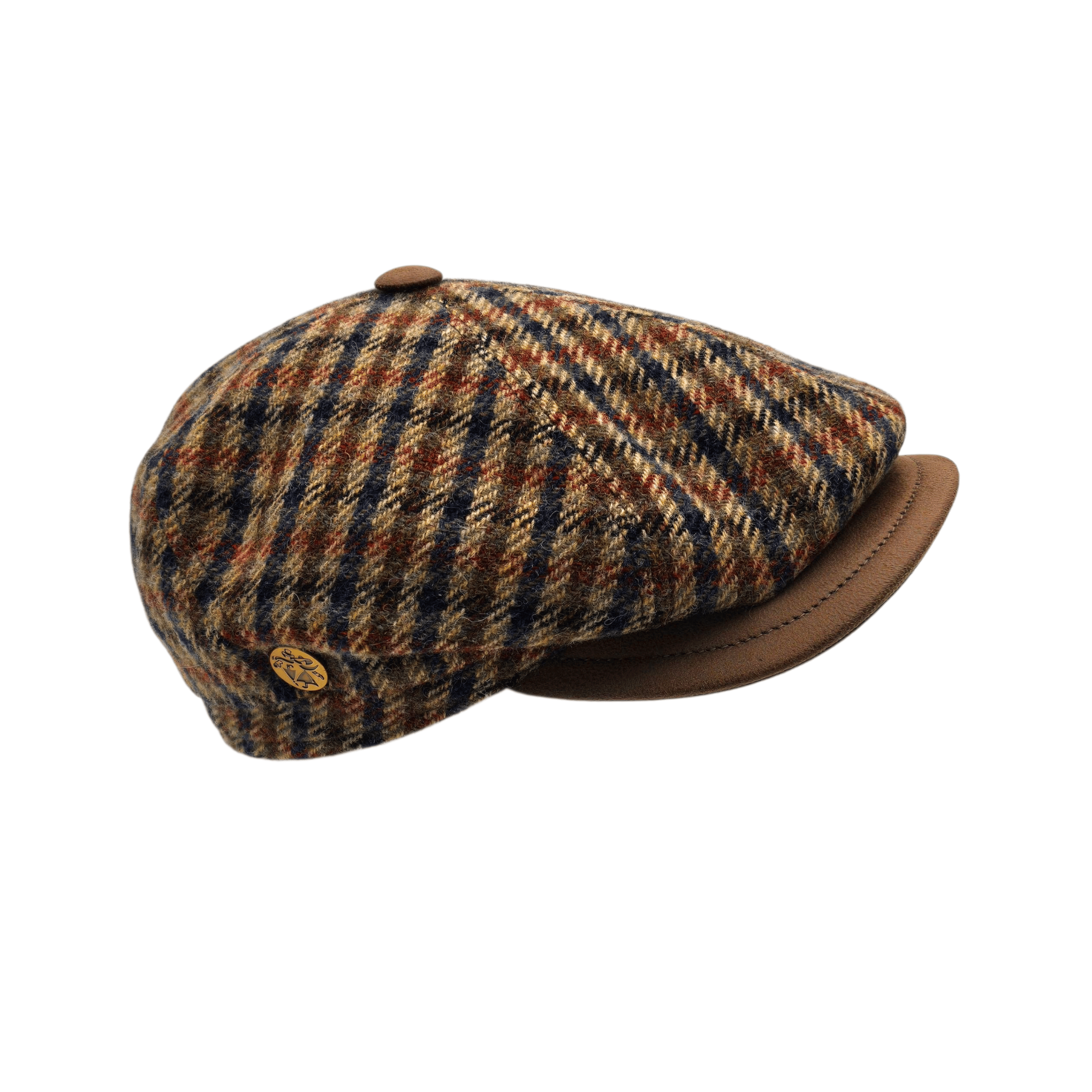 Casquette en Laine Pieds de Poule