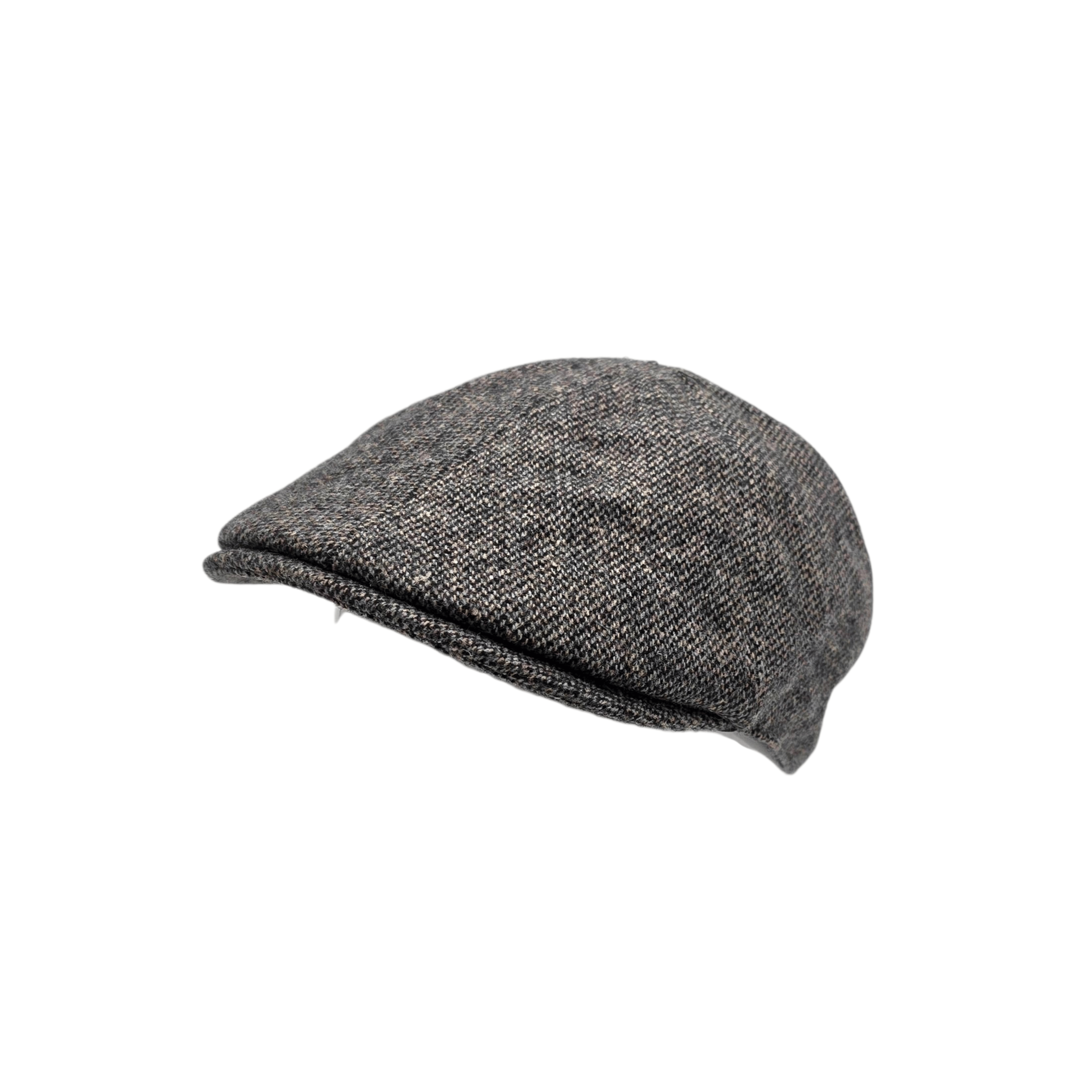 Casquette plate homme grise