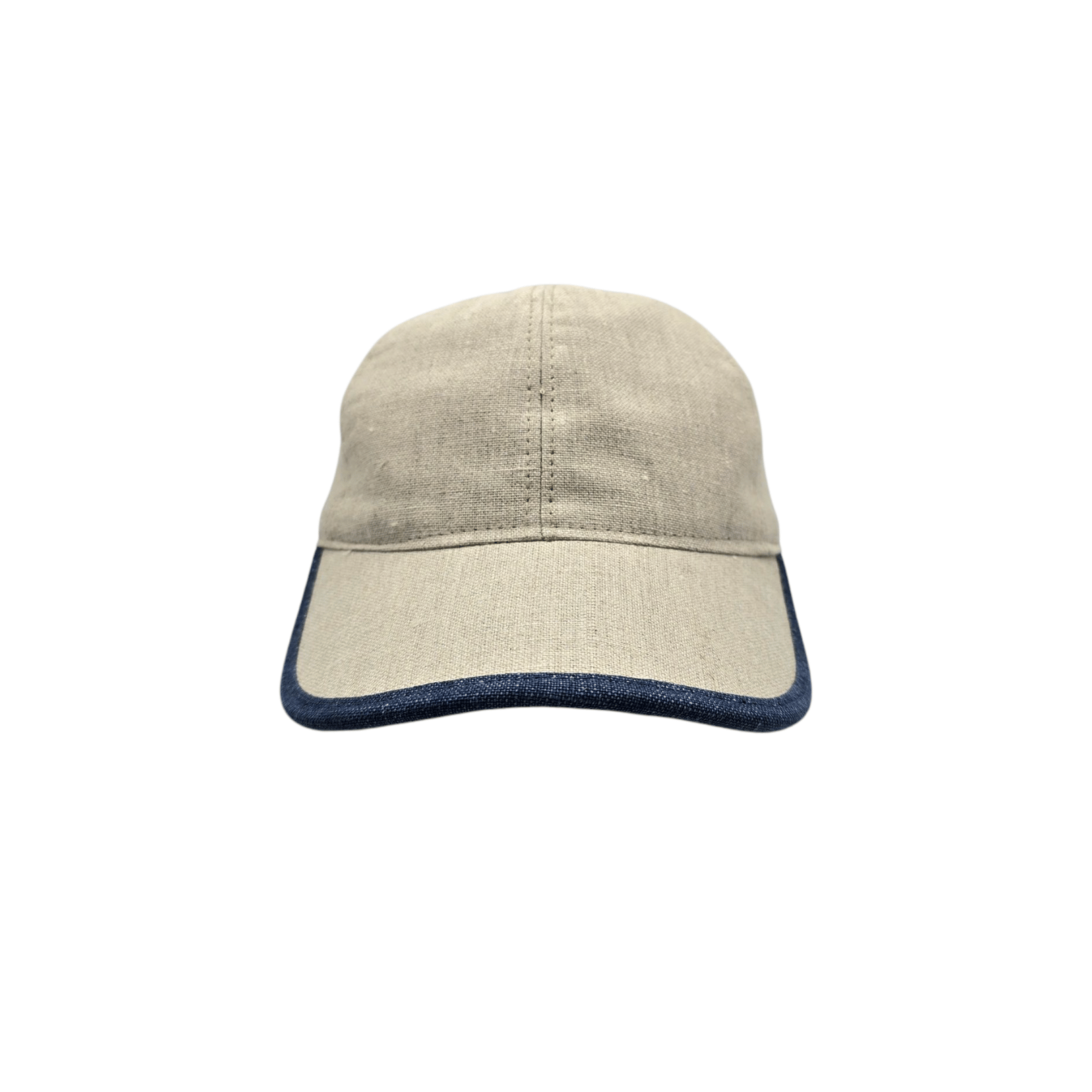 Casquette  Lin Naturel bicolore