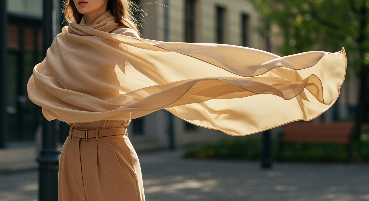 Écharpes, étoles et soies